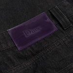 Dime - Pants, Classic Baggy Denim. Black Washed