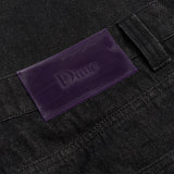 Dime - Pants, Classic Baggy Denim. Black Washed