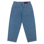 Dime - Pants, Classic Baggy Denim. Indigo Washed