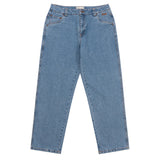 Dime - Pants, Classic Relaxed Denim. BLU Washed