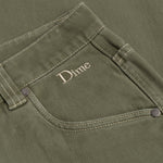 Dime - Pants, Classic Relaxed Denim. GRN Washed