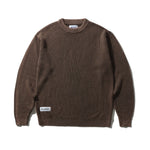 Butter Goods - Bleach Knit Sweater, Brown
