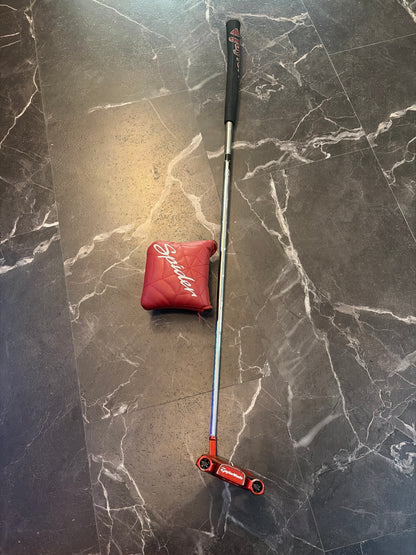 USED TaylorMade Spider Tour Red Mallet Putter RH w/Cover