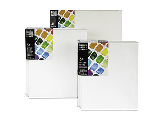 Liquitex - Basics Canvas Packs, 3/Pkg.