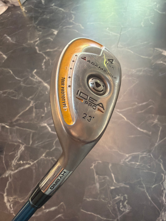 USED Adams GOlf Idea Pro Tour Prototype 4 Hybrid 23 Degree RH