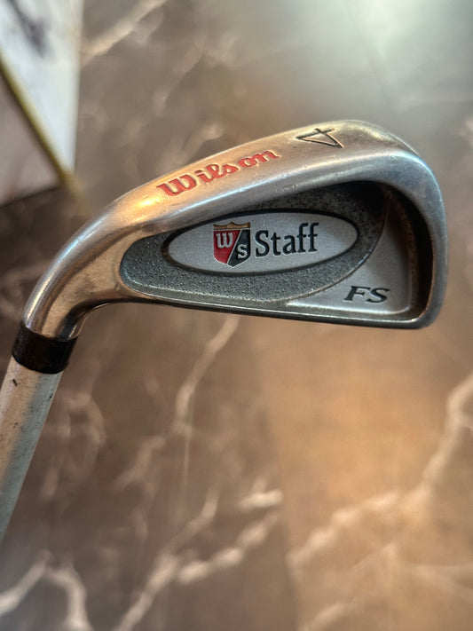 USED WIlson Staff FS #4 Iron LH w/Fat Shaft