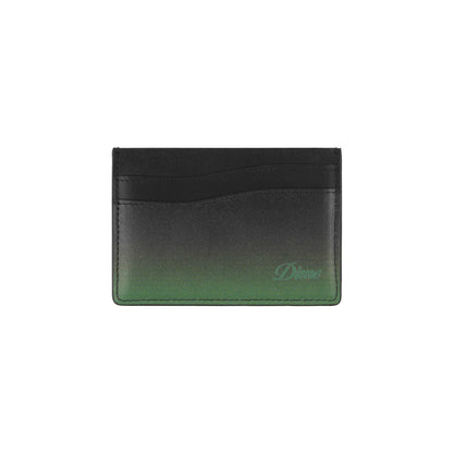 Dime - Cardholder, Cursive Gradient. Green