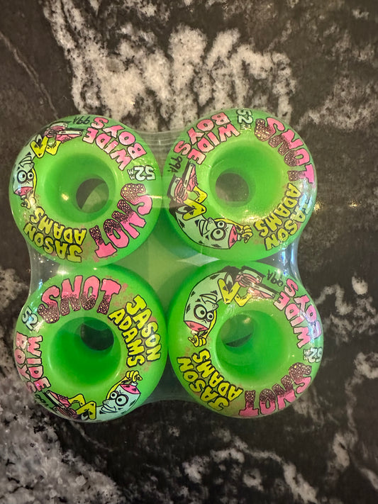 Snot Wheels- Jason Adams Wide Boys 52mm 99a