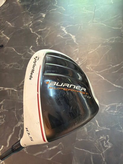 USED TaylorMade Burner Superfast 2.0 driver 10.5 degree No Grip