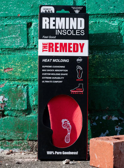 Remind - Insoles, Remedy Heat Moldable