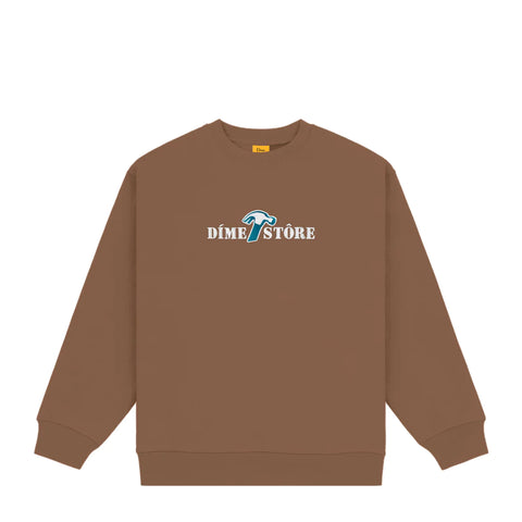 Dime - Crewneck, Reno. Brown