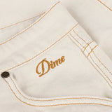 Dime - Shorts, Classic Denim. Warm White