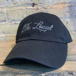 Local - Hat, Rhinestone Classic Script Dad Cap