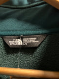 The North Face - Vintage Mens Jacket, Windwall Windbreaker, Grey/Turquoise. L