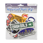 Cash Only Sticker Pack - Assorted