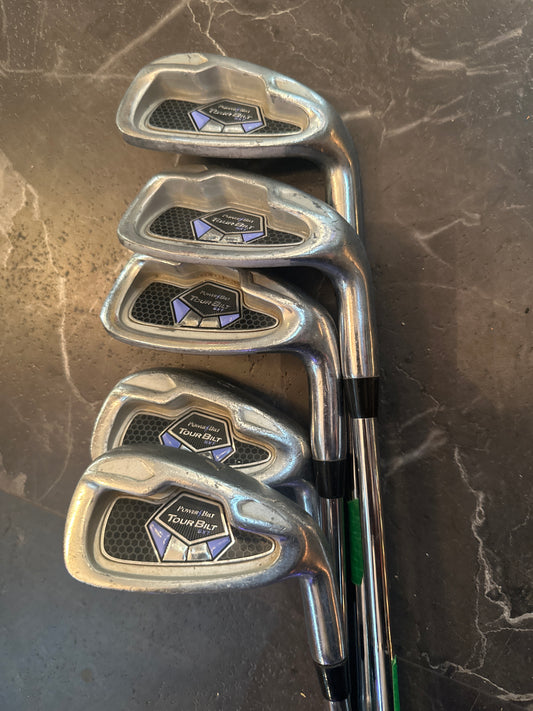 Used Power Bilt Tour Bilt Iron Set (5,6,7,8,P) Women’s RH