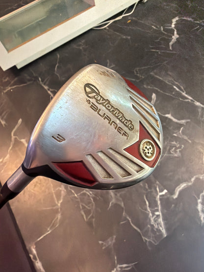 USED TaylorMade Burner #3 Wood 15 Degree LH w/Cover