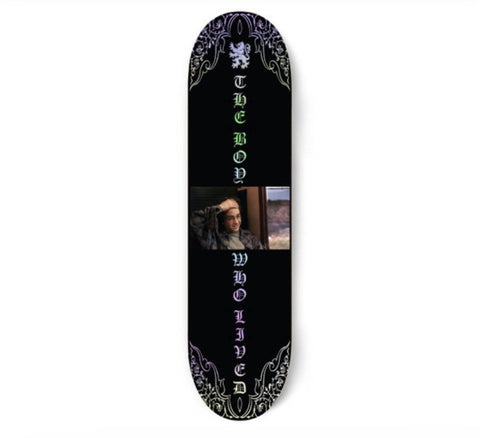 Color Bars - Deck, Harry Potter Boy Who Lived. Holographic Foil. 8.25”