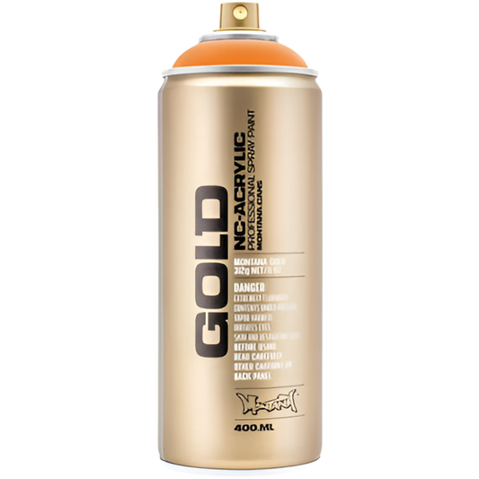 Montana Gold - FLUORESCENT COLOUR SHADES , Spray Paint, 400ml