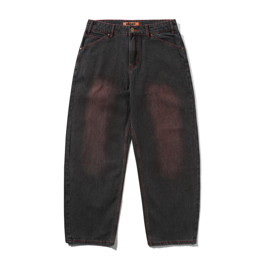Butter Goods - Encounter Denim Jeans, Tinted Washed Black
