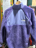 The North Face - Vintage Women’s Jacket, Fuzzy Fleece Large. Purple