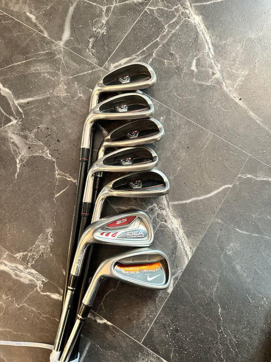 USED Mixed Nike Vr Iron Set 7pcs (6,7,8,9,A,S,P) LH