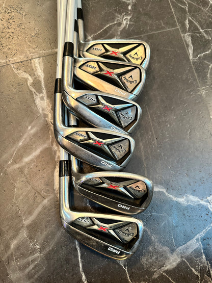 USED Callaway X Hot Pro Iron Set (5,6,7,8,9,P) RH