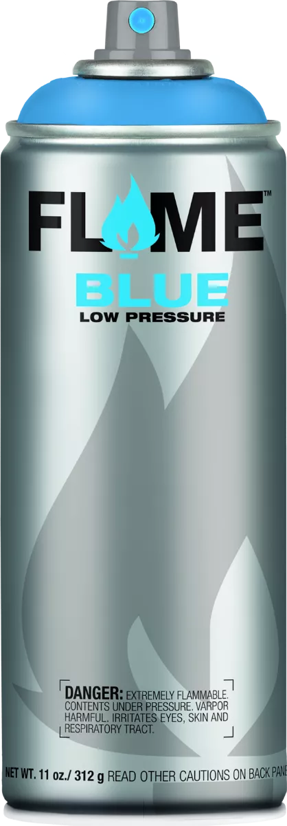 Flame Blue - Spray Paint, 400ml, Low Pressure