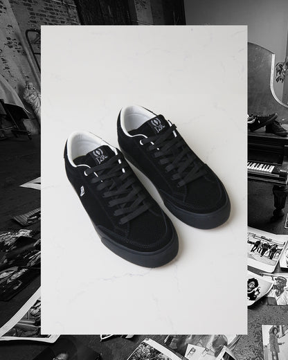 Hours is Yours - Shoes, Dustin Dollin Piss Drunx , Black Suede