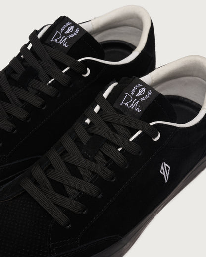 Hours is Yours - Shoes, Dustin Dollin Piss Drunx , Black Suede