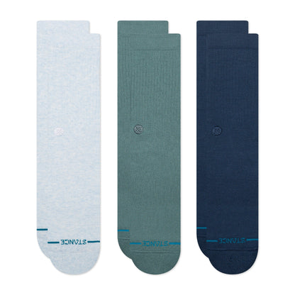 Stance Socks - icon crew 3 pack