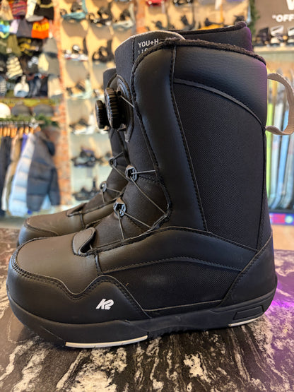 USED K2 Youth Snowboard boots Men’s 6