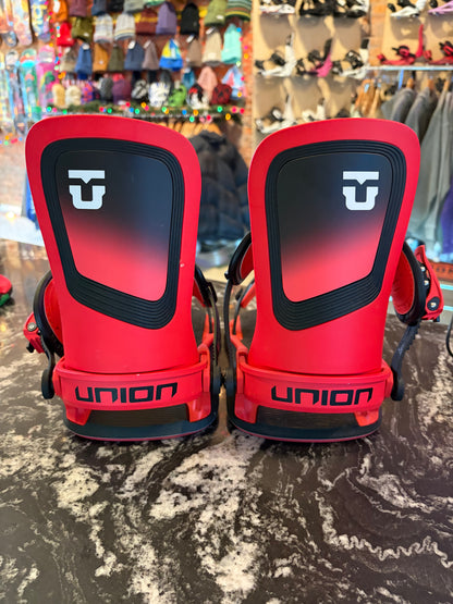 DEMO Union Ultra Bindings, Red Size Large