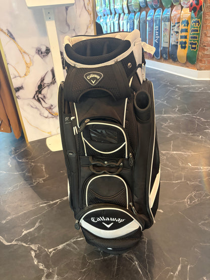 USED Callaway 14 Hole Golf Bag Black/White