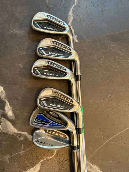USED King Cobra F8 Iron Set 6pcs (5,6,7,8,G,P)RH