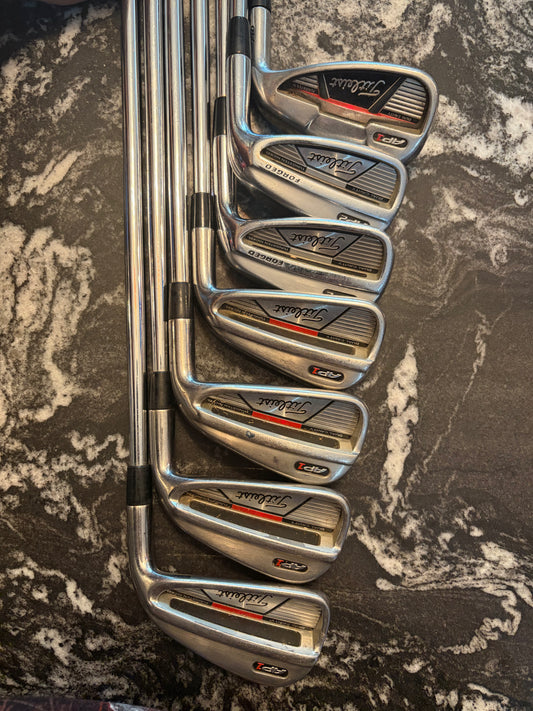 USED Titleist AP1/AP2 Iron Set 7pcs(4,5,6,7,8,9,P)RH