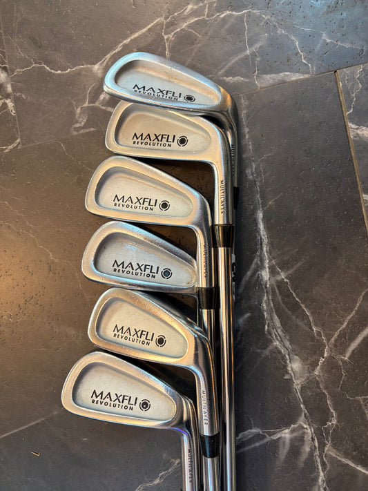 USED Maxfli Revolution Iron Set 6pcs(3,4,5,6,7,PW)RH
