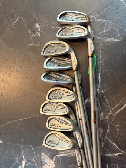 USED King Cobra 2 Iron Set 9pcs (3,4,5,6,7,8,9,P,S)RH