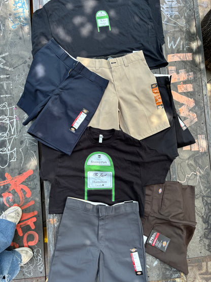 Dickies - SHORTS , Twill. BLACK