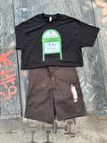 Dickies - SHORTS , Twill. BROWN