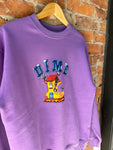 Dime - Crewneck, Boot Purple