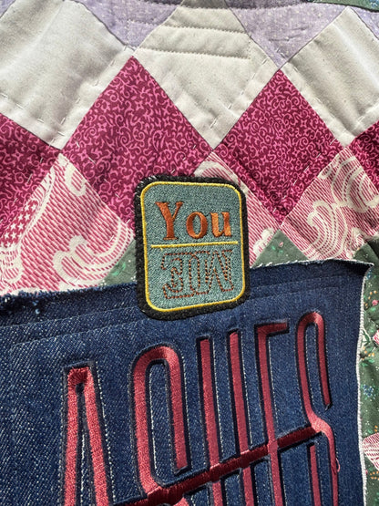 ME OVER YOU QUILTED VEST