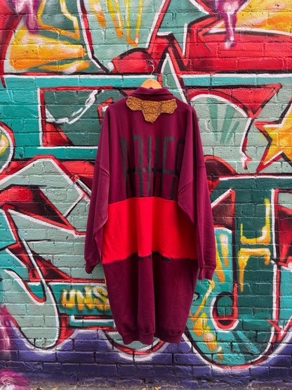 ASHES , Maxi Sweater Dress, One of a Kind, Fits up to 3XL