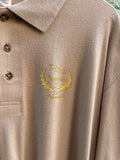 LOCAL INVITATIONAL X SUPERCRAWL Beige Golf Shirt