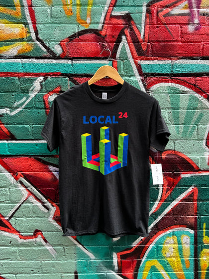 Local - Nintendo Bootleg 24 Black T-Shirt