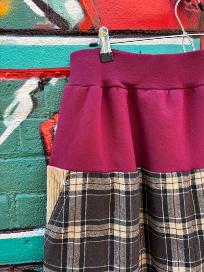 PLAID PANTS - 30-34” elastic WAIST