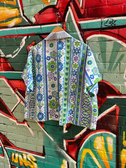 ASHES, Camp Shirt, Floral , Fits up to XL