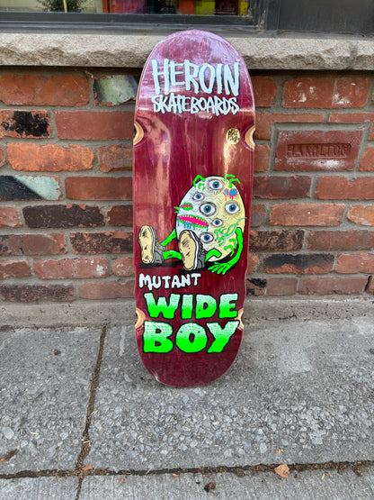 Heroin Mutant Wide Boy Deck 10.28"