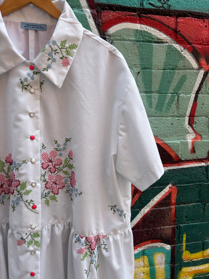 Lazy Daze , Cross-stitch Summer Dress