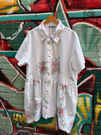 Lazy Daze , Cross-stitch Summer Dress